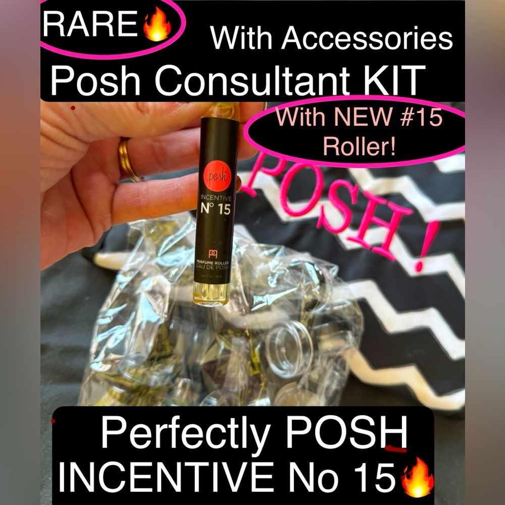 31❤️Perfectly POSH Consultant Kit +NEW🔥RARE/Highly Desired INCENTIVE#15 Roller!
